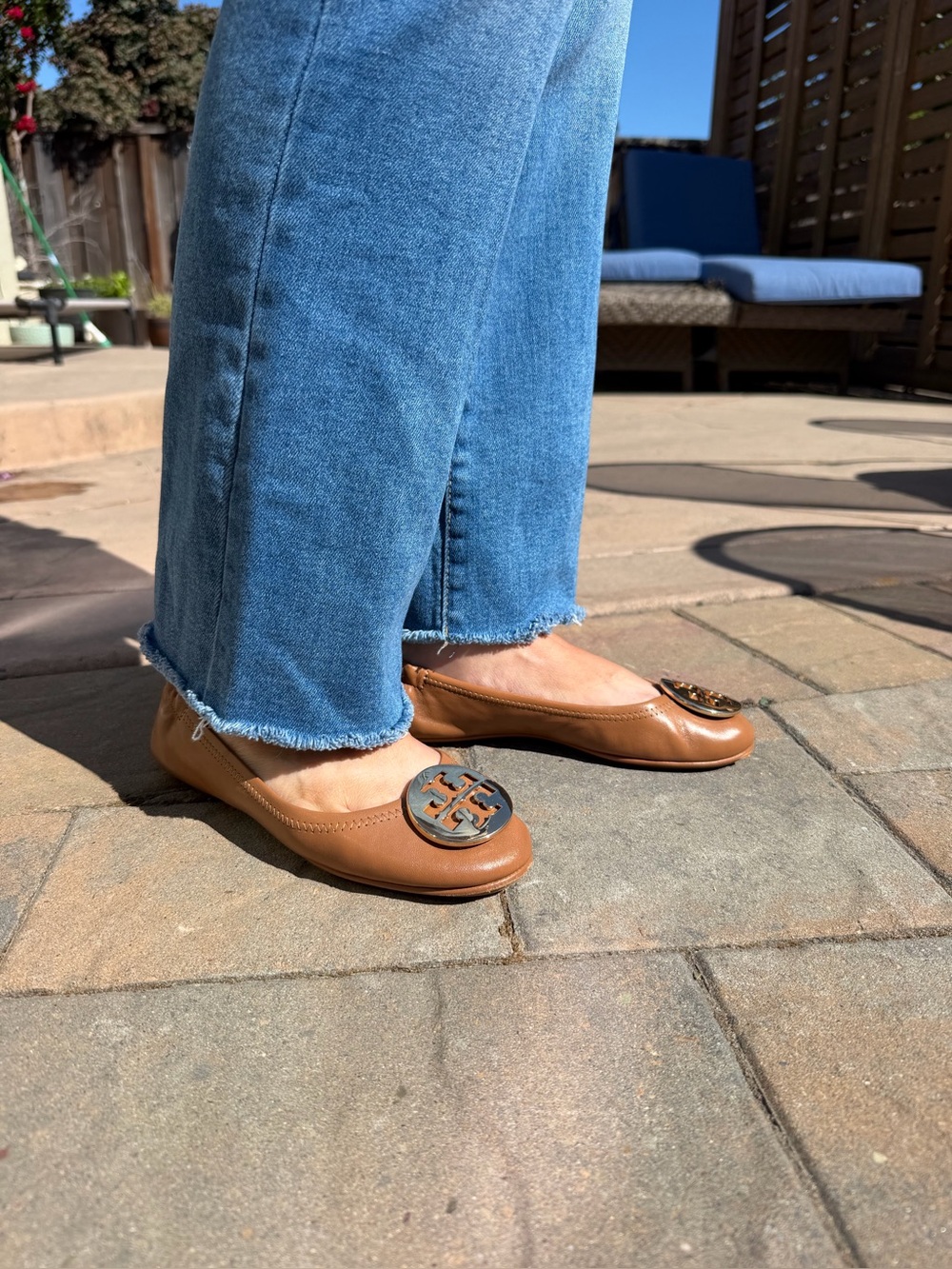 Tory Burch ‘Minnie Travel Ballet’ Flats